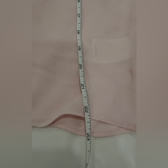 Express Light Pink Ruffle Dress - Picture 8 of 8